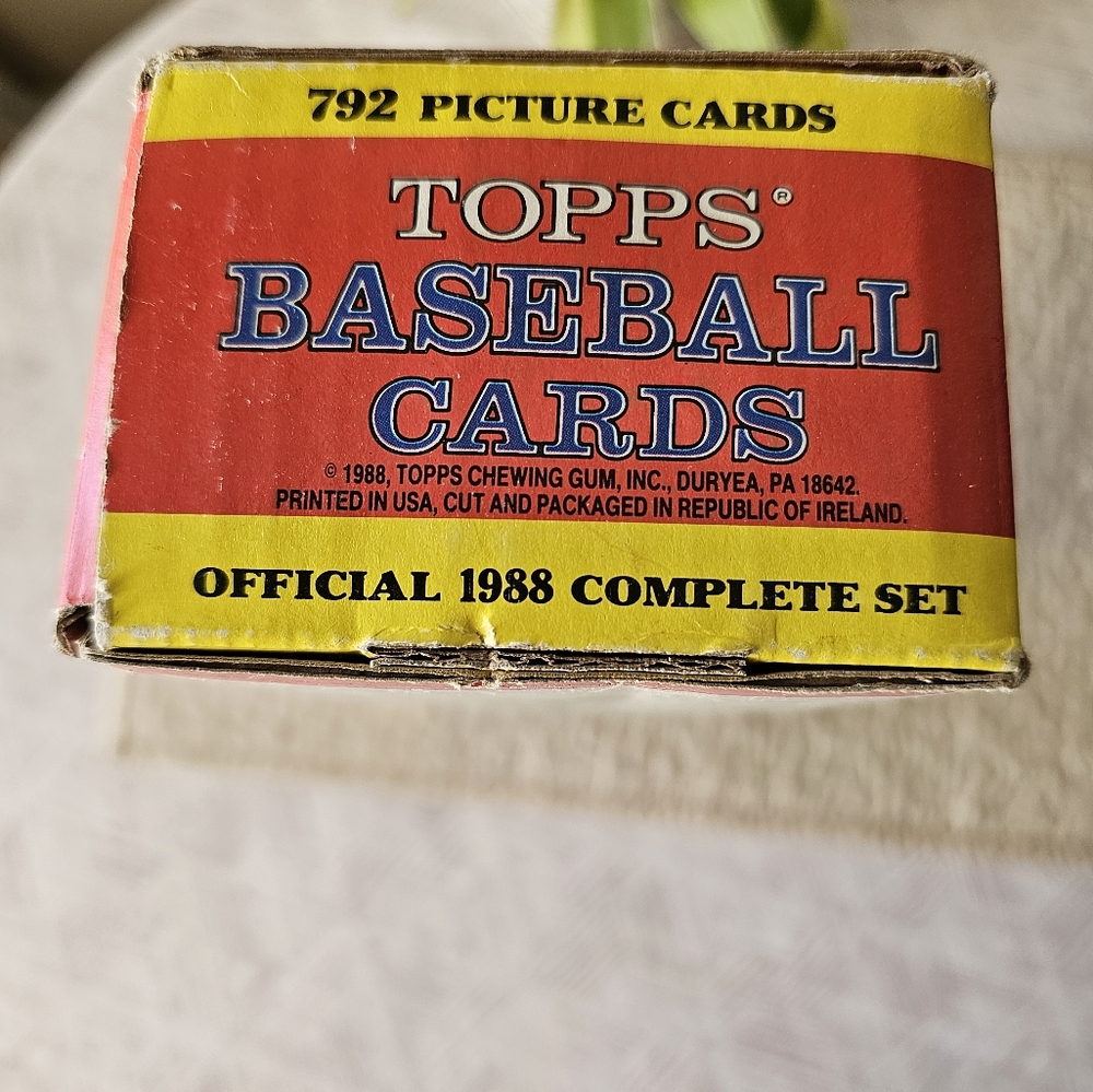 1988 Topps complete set - Picture 3 of 6